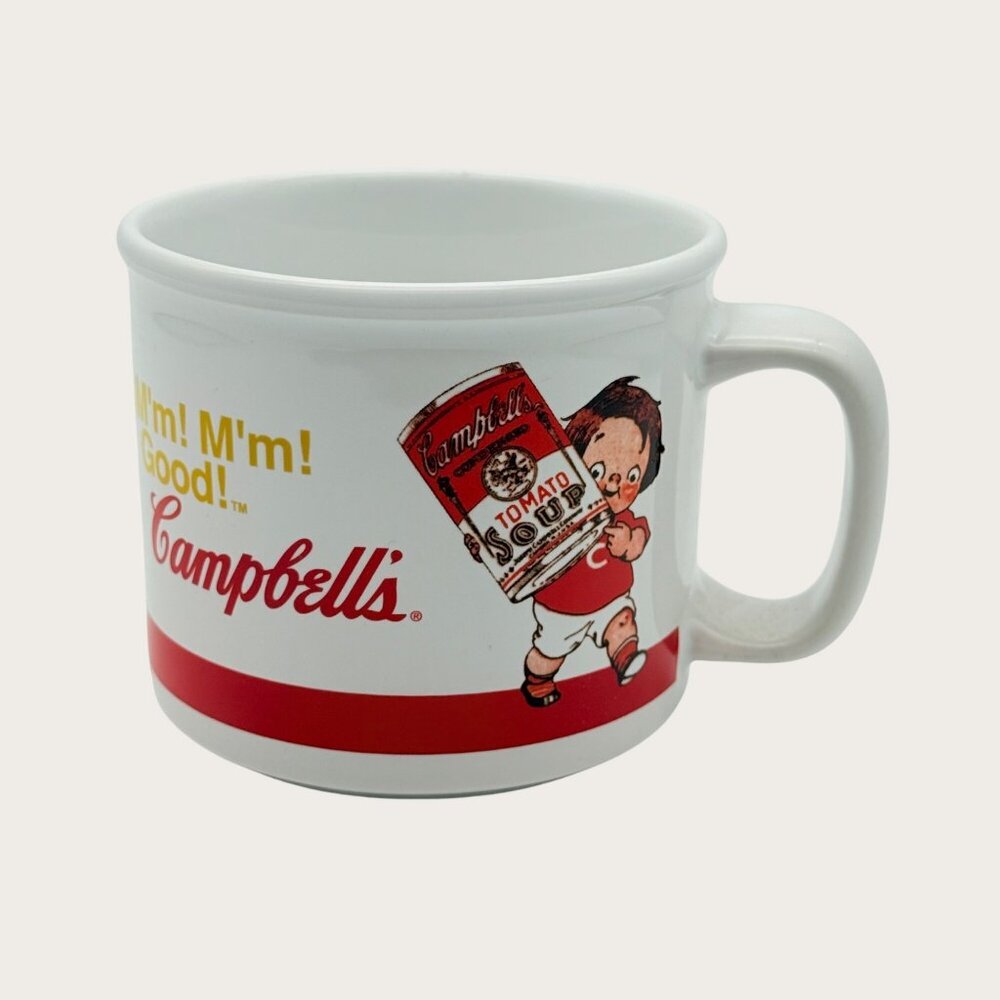 Vintage Campbells Soup Mug Mm! Mm! Good! 2004 Collectible Football Theme